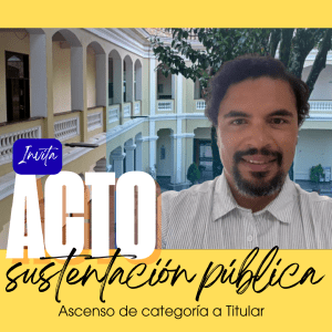 Sustentación pública de Oscar Gilberto Hernández en la Facultad de Educación UPN